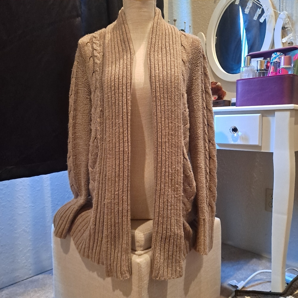 large cardigan sweater